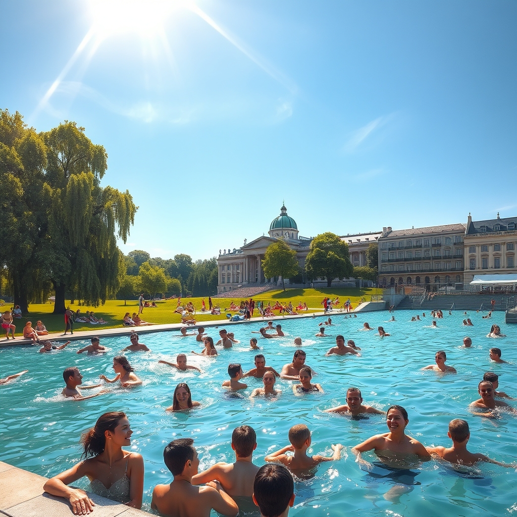 Viena Revela el Secreto de su Verano Un Refugio Acuatico en el Corazon de la Ciudad