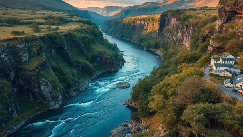 Descubre la Magia Fluvial Explorando los Rios Mas Hermosos de Gran Bretana e Irlanda
