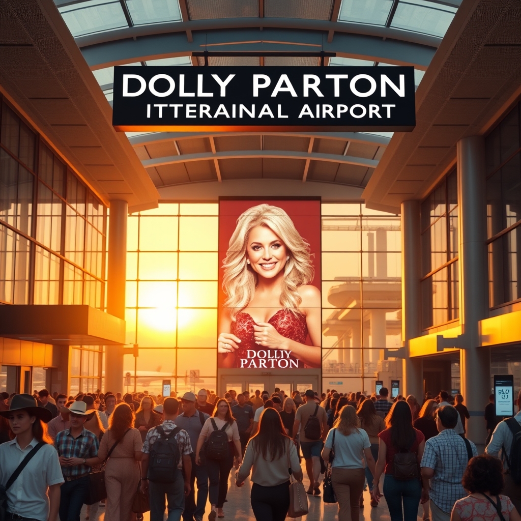 El Aeropuerto de Nashville ¿Bautizado con el Espiritu de Dolly Parton