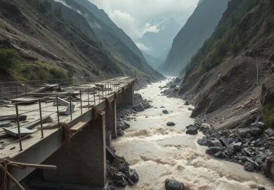 El Rugido del Himalaya La Mortal Inundacion de Nepal y la Amenaza del Deshielo Glacial