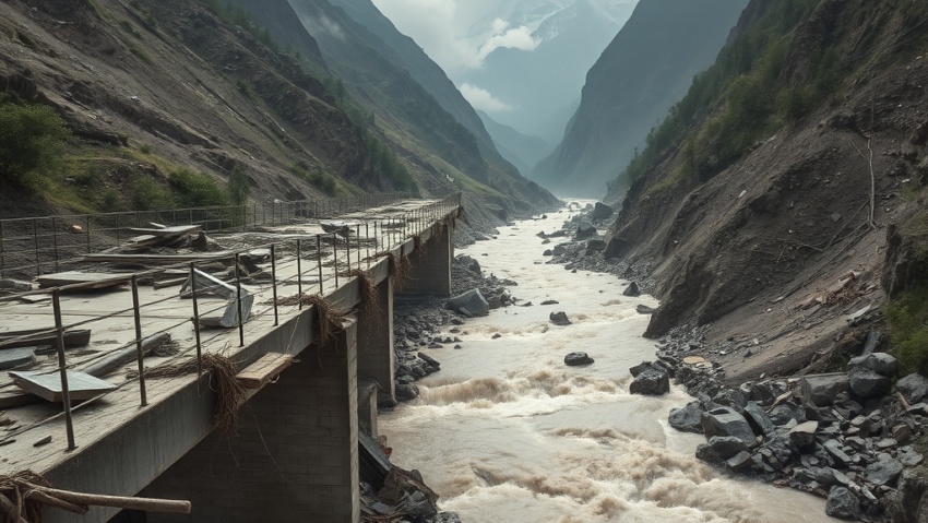 El Rugido del Himalaya La Mortal Inundacion de Nepal y la Amenaza del Deshielo Glacial