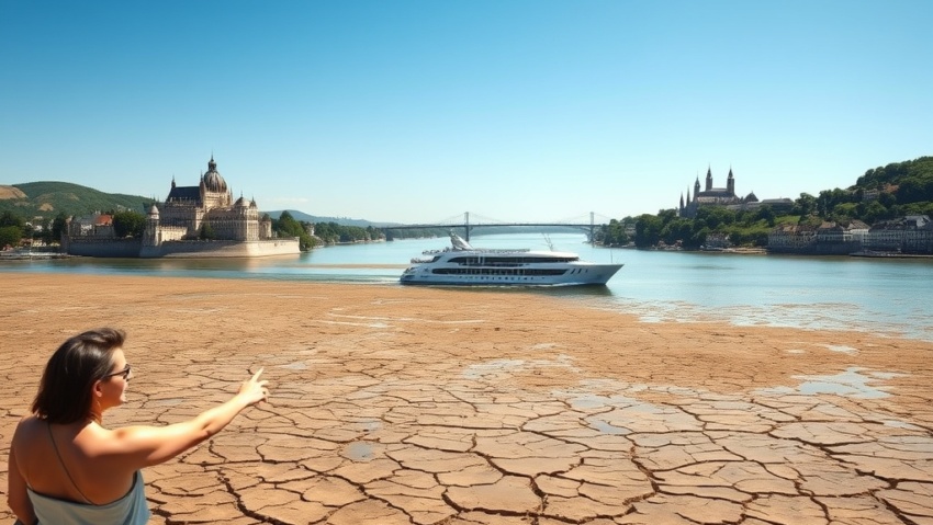 Europa Bajo Cero La Sequia Historica Estrangula el Corazon de los Cruceros Fluviales del Danubio y el Rin