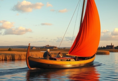 Navega en el Tiempo Descubre la Magia de las Barcazas de Vela del Tamesis en Essex