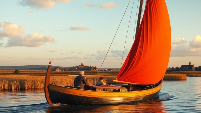 Navega en el Tiempo Descubre la Magia de las Barcazas de Vela del Tamesis en Essex