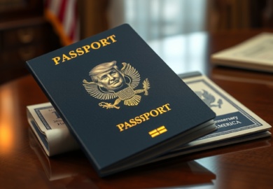 Pasaportes Conmemorativos Un Retrato Presidencial y el 250 Aniversario de EE. UU