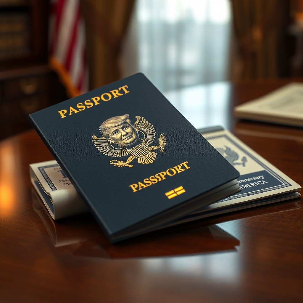 Pasaportes Conmemorativos Un Retrato Presidencial y el 250 Aniversario de EE. UU