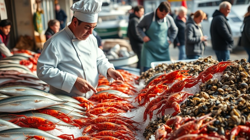 Un Festin del Mar en la Costa de Opalo Una Aventura Culinaria Inolvidable