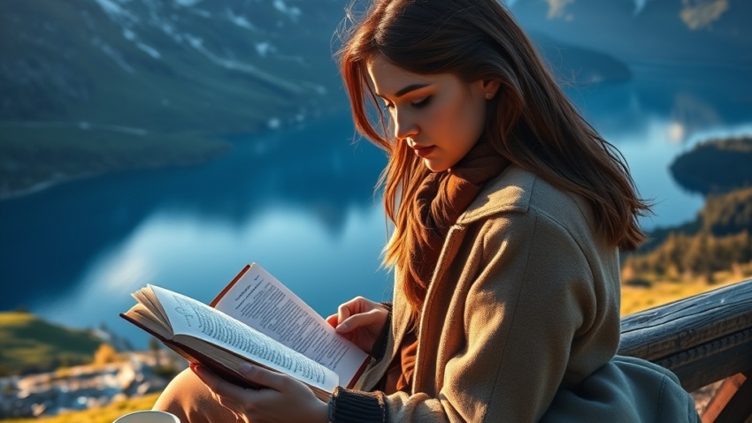 Viajes Literarios por Europa De la Pagina a la Majestuosidad de Lagos y Montanas