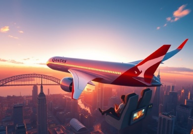 Amanecer Global Qantas Redefine los Cielos con Vuelos Ultra Largos sin Escalas