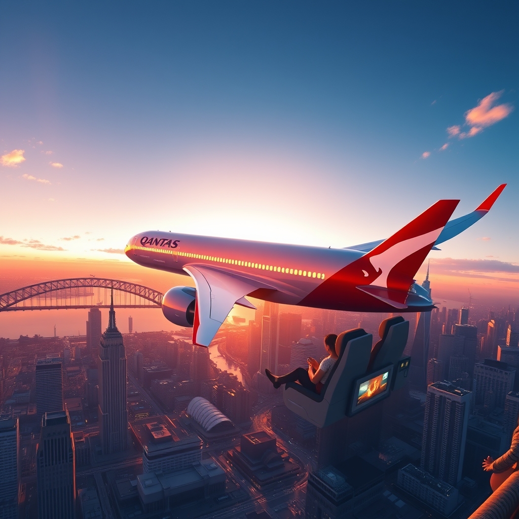 Amanecer Global Qantas Redefine los Cielos con Vuelos Ultra Largos sin Escalas