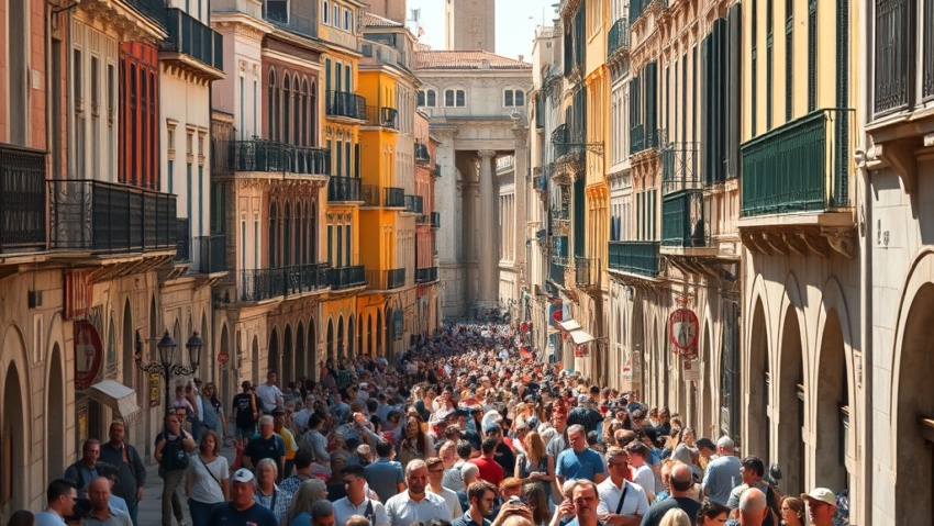 La Paradoja Aerea Ciudades Europeas Claman por Menos Turismo Mientras Sus Aeropuertos Se Expanden