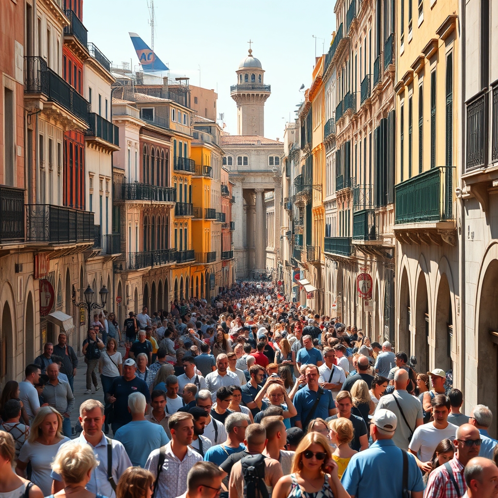 La Paradoja Aerea Ciudades Europeas Claman por Menos Turismo Mientras Sus Aeropuertos Se