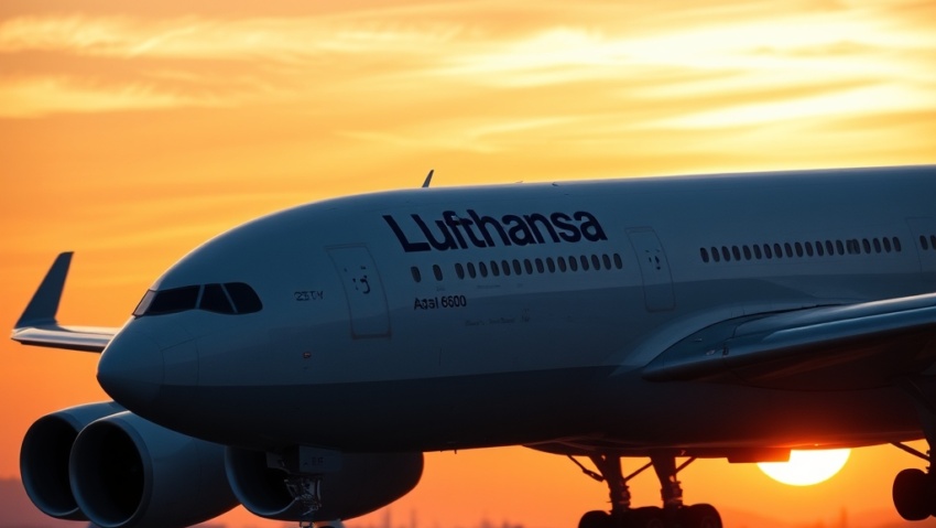 El Adios Emotivo Lufthansa Retira su Iconico Airbus A340 600 Marcando el Fin de una Era de Lujo Aereo