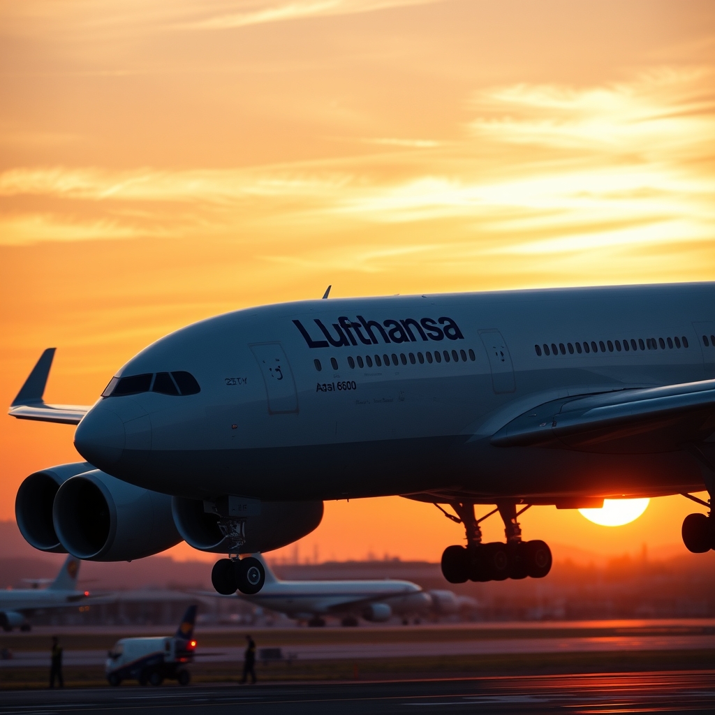 El Adios Emotivo Lufthansa Retira su Iconico Airbus A340 600 Marcando el Fin de una Era de Lujo Aereo