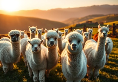 El Auge Silencioso Como las Granjas de Llamas y Alpacas Estan Transformando el Agroturismo Global