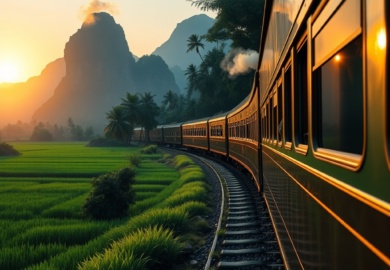 El Ultimo Silbido Despidiendo el Viaje Ferroviario Historico de Singapur a Bangkok